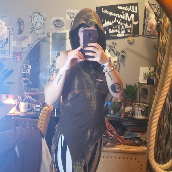 Pixie Forest Fairy Festival Rave Top - Picture 9 of 9